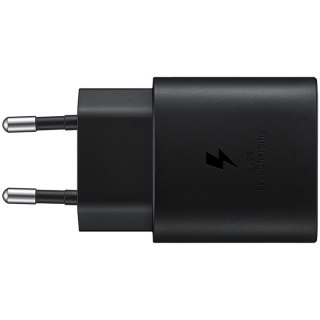 SAMSUNG 25W Super Fast Charging USB-C Wall Charger Black (cable not included)