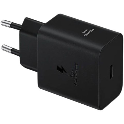SAMSUNG 45W Fast Charging USB-C Power Adapter Black (1.8m cable not included)