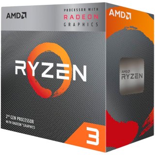 AMD Ryzen 3 3200G (4.00 GHz, 6 MB, 65W, AM4) BOX, RX Vega 8 Graphics