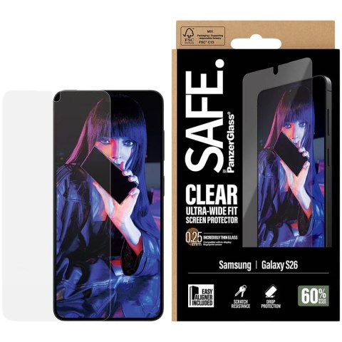 SAFE by PanzerGlass Screen Protector to Samsung Galaxy S26