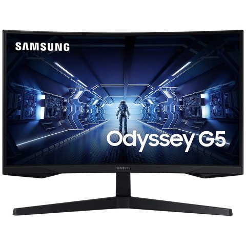 SAMSUNG Monitor 27"/QHD/165Hz/VA/CURVATE1000R/300cd/m2/1ms