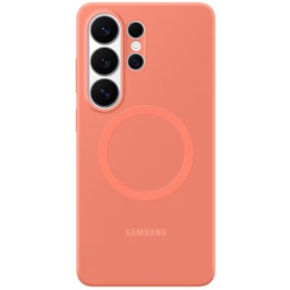 SAMSUNG Galaxy S26 Ultra Silicone Magnet Cover Coralred