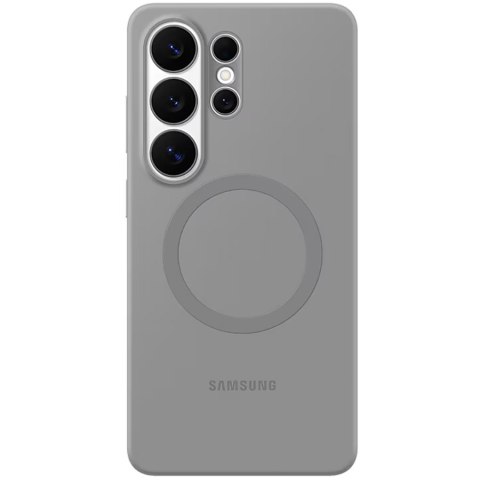 SAMSUNG Galaxy S26 Ultra Silicone Magnet Cover Szary