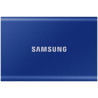 Samsung SSD T7 External 2TB, USB 3.2, 1050/1000 MB/s, included USB Type C-to-C and Type C-to-A cables, 3 yrs, indigo blue