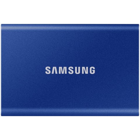 Samsung SSD T7 External 2TB, USB 3.2, 1050/1000 MB/s, included USB Type C-to-C and Type C-to-A cables, 3 yrs, indigo blue