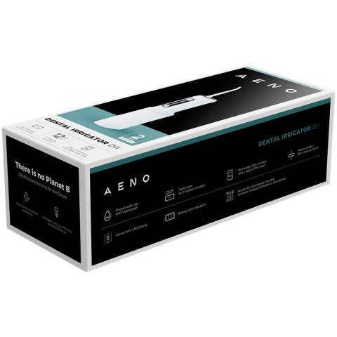 AENO DI1 Irygator dentystyczny 12 programów 100 PSI 2200 mAh biały