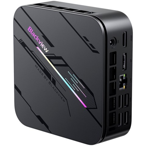 Blackview miniPC MP100 Pro AMD Ryzen 5 7430U up to 4.3HGz 16/512 WiFi 6 BT 5.2 LAN RJ45 USB 3.2Gen1x4 USB 3.2Gen2x2 HDMI2.0x1 DP
