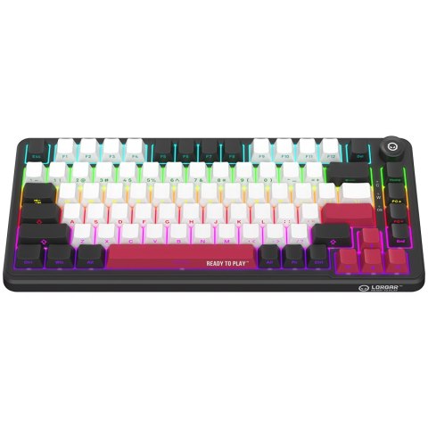 LORGAR Gaming Keyboard KBA4175 Advanced Wired 75% Black EN