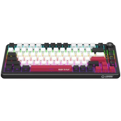LORGAR Gaming Keyboard KBA4175 Advanced Wired 75% Black EN