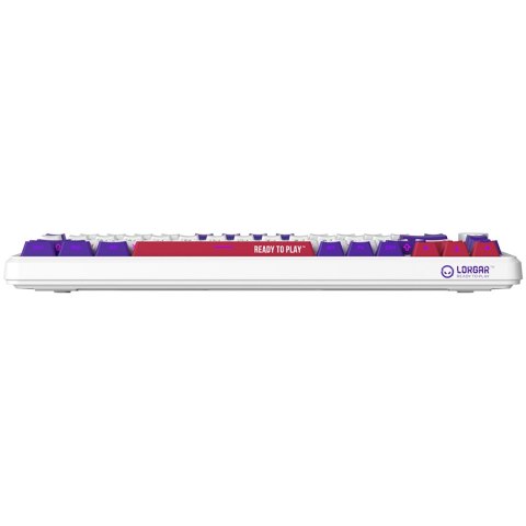 LORGAR Gaming Keyboard KBA4175 Advanced Wired 75% White EN