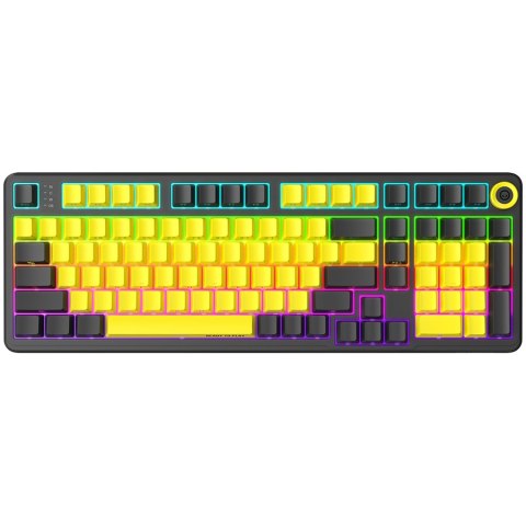 LORGAR Gaming Keyboard KBA4195 Advanced Wired Yellow EN
