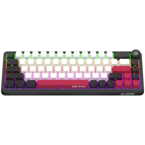 LORGAR Gaming Keyboard KBA41M Advanced Wired 65% Black EN