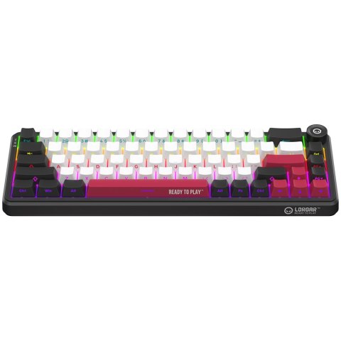 LORGAR Gaming Keyboard KBA41M Advanced Wired 65% Black EN