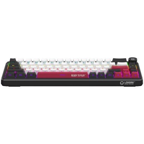 LORGAR Gaming Keyboard KBA41M Advanced Wired 65% Black EN