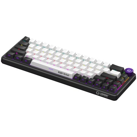 LORGAR Gaming Keyboard KBA41M Advanced Wired 65% Black EN