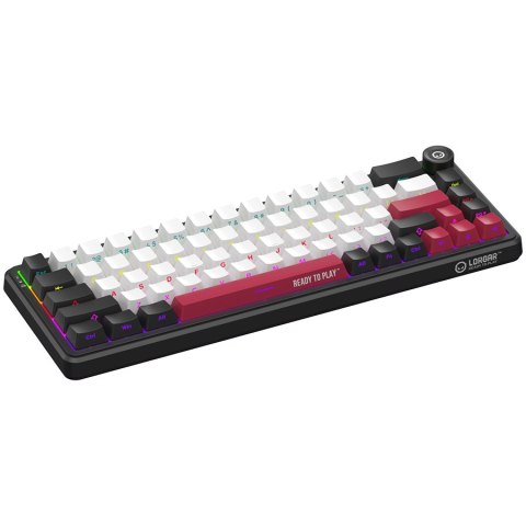 LORGAR Gaming Keyboard KBA41M Advanced Wired 65% Black EN