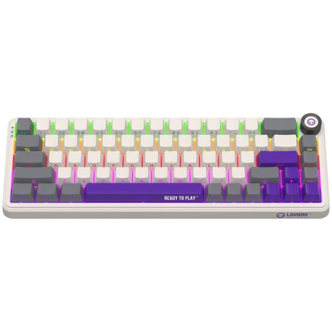 LORGAR Gaming Keyboard KBA41M Advanced Wired 65% Retro EN