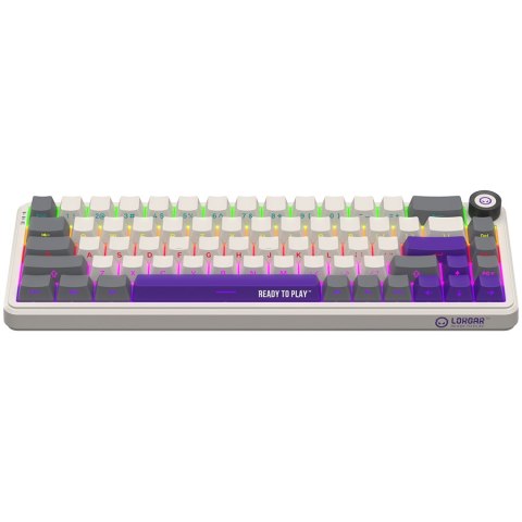 LORGAR Gaming Keyboard KBA41M Advanced Wired 65% Retro EN