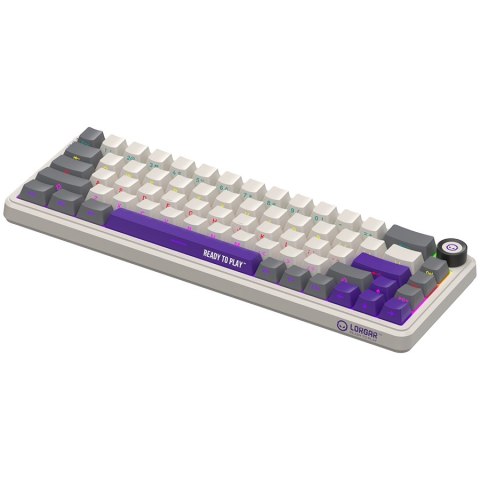 LORGAR Gaming Keyboard KBA41M Advanced Wired 65% Retro EN