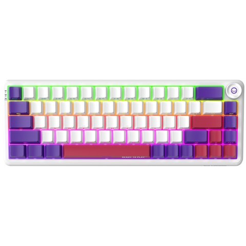 LORGAR Gaming Keyboard KBA41M Advanced Wired 65% White EN