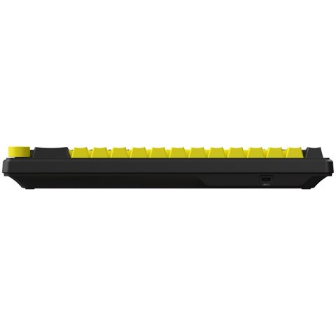 LORGAR Gaming Keyboard KBA41M Advanced Wired 65% Yellow EN