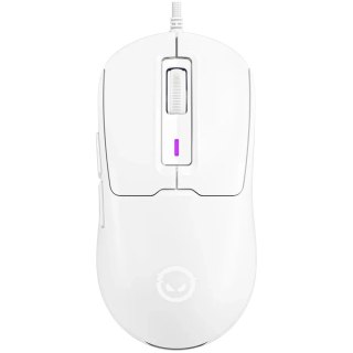 LORGAR Gaming Mouse MSA10R Advanced Wired PixArt 3311 White