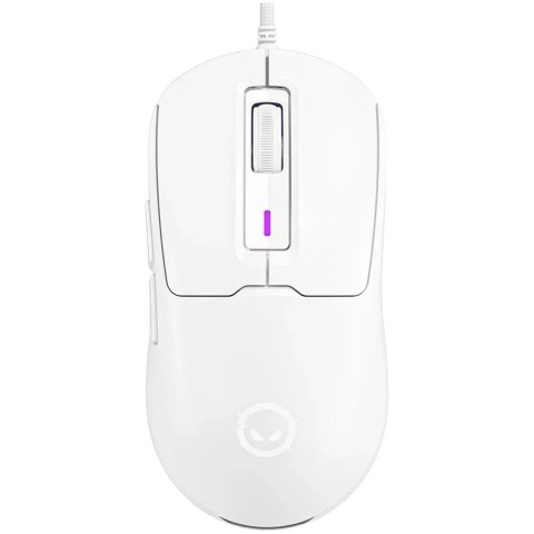 LORGAR Gaming Mouse MSA10R Advanced Wired PixArt 3311 White