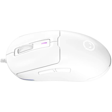 LORGAR Gaming Mouse MSA10R Advanced Wired PixArt 3311 White