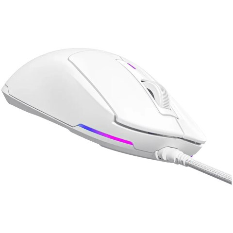 LORGAR Gaming Mouse MSA10R Advanced Wired PixArt 3311 White