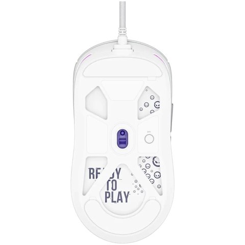LORGAR Gaming Mouse MSA10R Advanced Wired PixArt 3311 White
