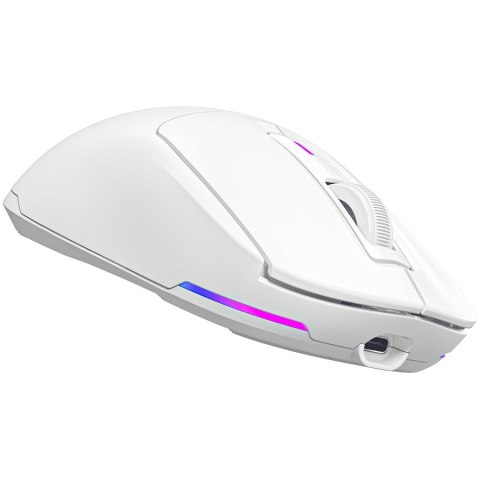 LORGAR Gaming Mouse MSA10WR Advanced Wireless PixArt 3311 White