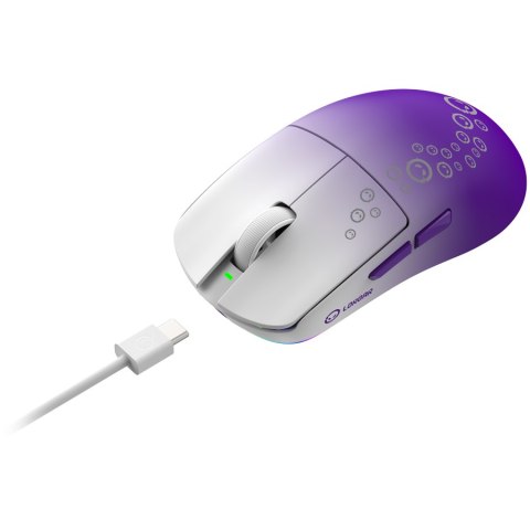 LORGAR Gaming Mouse MSA21W Advanced Wireless PixArt 3315 White