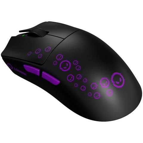 LORGAR Gaming Mouse MSP81W Pro Wireless PixArt 3950 Black