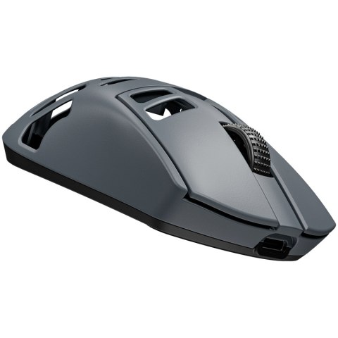 LORGAR Mysz Gamingowa MSE90W, Bezprzewodowa, Ciemnoszara