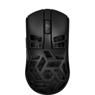 LORGAR Mysz Gamingowa MSE90W, Bezprzewodowa ze stopu magnezu,Czarna