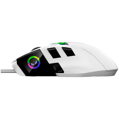 LORGAR Mysz Gamingowa Pro MSP80, 8000 Hz, Biała
