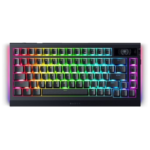 RAZER Klawiatura Gamingowa Przewodowa BlackWidow V4 Pro 75%, układ US