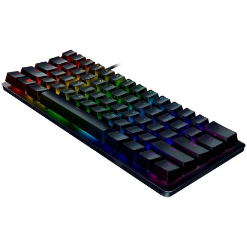 RAZER Klawiatura Gamingowa Przewodowa Huntsman Mini (Red Switch), Czarna, układ US