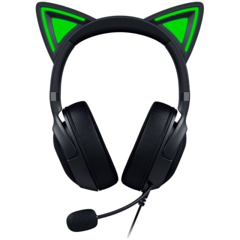 RAZER Słuchawki Gamingowe Kraken Kitty V2, Czarne