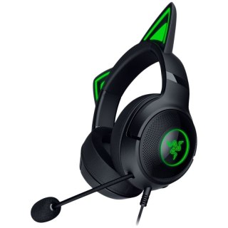 RAZER Słuchawki Gamingowe Kraken Kitty V2, Czarne