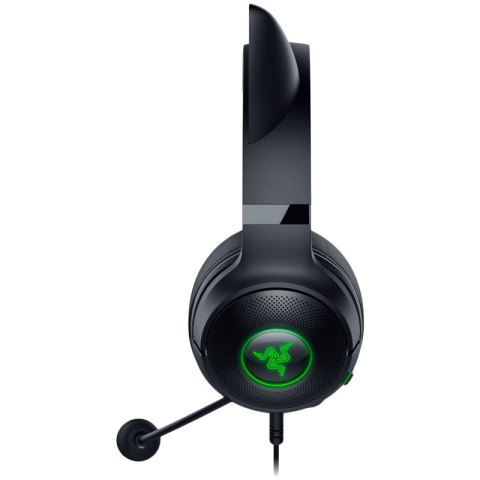 RAZER Słuchawki Gamingowe Kraken Kitty V2, Czarne