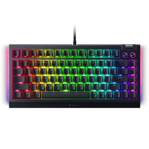 Razer Klawiatura Gamingowa BlackWidow V4 75%, US, Hot-swap