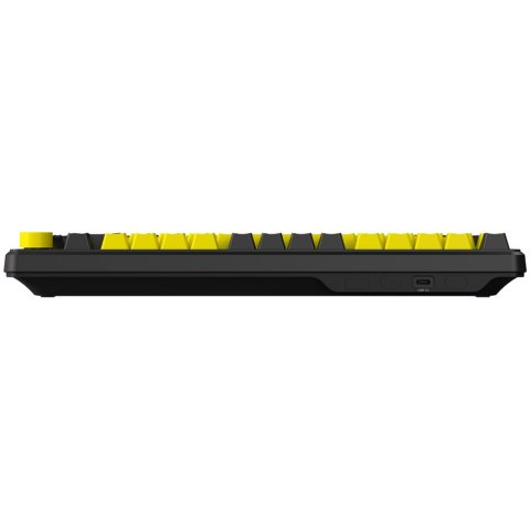LORGAR Gaming Keyboard KBA4175 Advanced Wired 75% Yellow EN