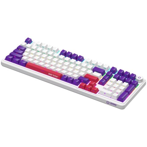 LORGAR Gaming Keyboard KBA4195 Advanced Wired White EN