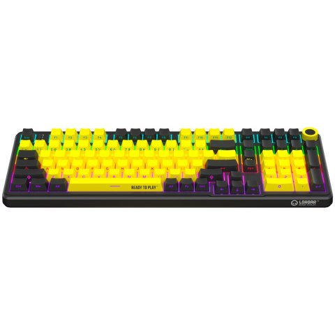 LORGAR Gaming Keyboard KBA4195 Advanced Wired Yellow EN