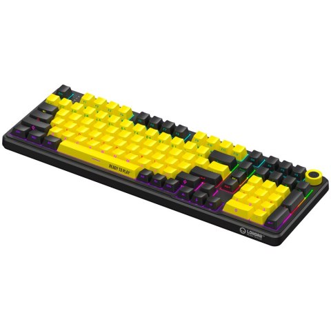 LORGAR Gaming Keyboard KBA4195 Advanced Wired Yellow EN