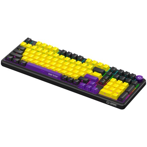 LORGAR Gaming Keyboard KBA4195 Advanced Wired Yellow EN
