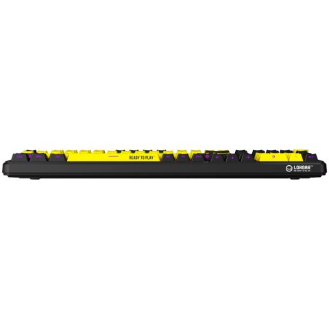 LORGAR Gaming Keyboard KBA4195 Advanced Wired Yellow EN