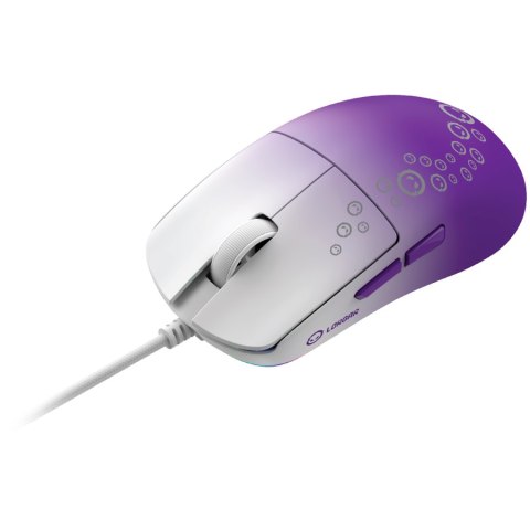 LORGAR Gaming Mouse MSA21 Advanced Wired PixArt 3315 White