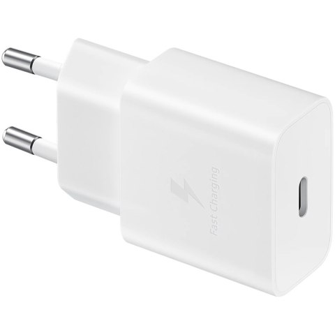 SAMSUNG Ładowarka sieciowa 15W Fast Charging USB-C (+kabel), Biała